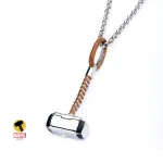 MARVEL COMICS MIGHTY THOR HAMMER PENDANT ON CHAIN NECKLACE