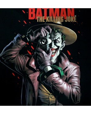 OFFICIAL DC COMICS BATMAN: THE KILLING JOKE COMIC COVER BLACK T-SHIRT