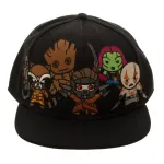 MARVEL COMICS GUARDIANS OF THE GALAXY KAWAII CARTOON SNAPBACK CAP