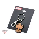 MARVEL COMICS GUARDIANS OF THE GALAXY BABY GROOT HEAD METAL KEYRING