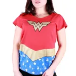 OFFICIAL DC COMICS - WONDER WOMAN COSTUME STYLED T-SHIRT