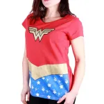 OFFICIAL DC COMICS - WONDER WOMAN COSTUME STYLED T-SHIRT