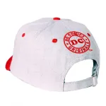 OFFICIAL DC COMICS - WONDER WOMAN TEXT GREY AND RED STRAPBACK BASEBALL CAP