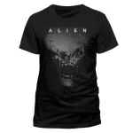 OFFICIAL ALIEN COVENANT - HEAD PRINTED BLACK T-SHIRT