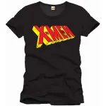 OFFICIAL MARVEL COMICS:  X-MEN 3D TEXT LOGO BLACK T-SHIRT