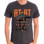 OFFICIAL STAR WARS ALL TERRAIN ARMORED TRANSPORT (AT-AT WALKER) PRINT T-SHIRT