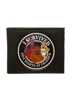 OFFICIAL FIVE NIGHTS AT FREDDY'S - I SURBIVED BLACK BI-FOLD WALLET