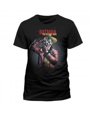 OFFICIAL DC COMICS BATMAN: THE KILLING JOKER - THE JOKER BLACK T-SHIRT
