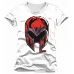 OFFICIAL MARVEL COMICS: X-MEN - MAGNETO'S HELMET WHITE T-SHIRT