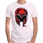 OFFICIAL MARVEL COMICS: X-MEN - MAGNETO'S HELMET WHITE T-SHIRT