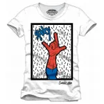 OFFICIAL MARVEL COMICS: SPIDER-MAN - SPIDEY ROCKS WHITE T-SHIRT