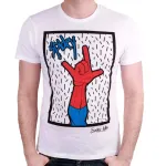 OFFICIAL MARVEL COMICS: SPIDER-MAN - SPIDEY ROCKS WHITE T-SHIRT