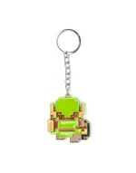 NINTENDO'S THE LEGEND OF ZELDA - 8BIT LINK HEAVY METAL KEYRING