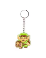 NINTENDO'S THE LEGEND OF ZELDA - 8BIT LINK HEAVY METAL KEYRING