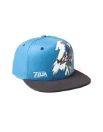 THE LEGEND OF ZELDA BREATH OF THE WILD LINK ARROW PRINTED BLUE SNAPBACK CAP