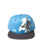 THE LEGEND OF ZELDA BREATH OF THE WILD LINK ARROW PRINTED BLUE SNAPBACK CAP