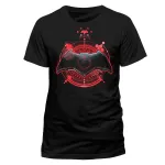 OFFICIAL DC COMICS JUSTICE LEAGUE - BATMAN SYMBOL BLACK T-SHIRT