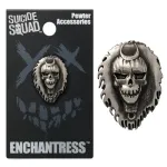 OFFICIAL DC COMICS - SUICIDE SQUAD ENCHANTRESS GREY LAPEL BADGE