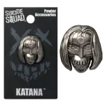 OFFICIAL DC COMICS - SUICIDE SQUAD KATANA GREY LAPEL BADGE