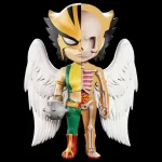 XXRAY x DC COMICS -  HAWKGIRL DISSECTED VINYL ART FIGURE (10cm)