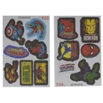 OFFICIAL MARVEL COMICS - 13 IRON ON PATCHES SET