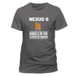 OFFICIAL BLADE RUNNER 2049 - NEXUS-9 'ANGELS IN THE SERVICE OF HUMANS' GREY T-SHIRT