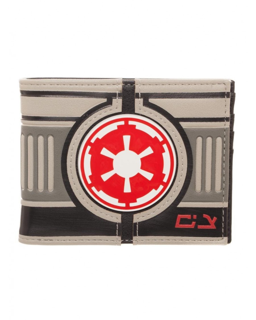 Officiel STAR WARS-GALACTIC EMPIRE symbole AT-AT Style Bi-Fold Portefeuille NEUF 