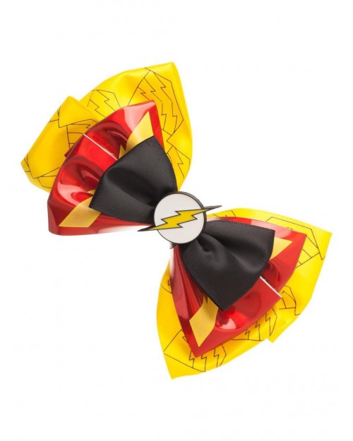 DC COMICS: THE FLASH SYMBOL AND COLOURS HAIR BOW