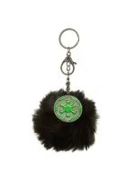 OFFICIAL STAR WARS - GALACTIC EMPIRE SYMBOL FURY POM HANDBAG CHARM KEYRING