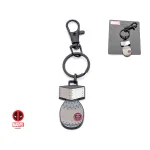 OFFICIAL MARVEL COMICS - DEADPOOL BOMB ENAMEL METAL KEYRING