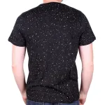 OFFICIAL STAR WARS AT-AT WALKER PAINT DROPS (STARS) BLACK T-SHIRT