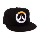 OFFICIAL OVERWATCH SYMBOL BLACK SNAPBACK CAP