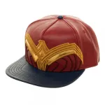 OFFICIAL DC COMICS - WONDER WOMAN (MOVIE) SYMBOL COSTUME STYLED RED SNAPBACK CAP