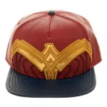 OFFICIAL DC COMICS - WONDER WOMAN (MOVIE) SYMBOL COSTUME STYLED RED SNAPBACK CAP