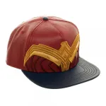 OFFICIAL DC COMICS - WONDER WOMAN (MOVIE) SYMBOL COSTUME STYLED RED SNAPBACK CAP