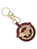 OFFICIAL DC COMIC WONDER WOMAN SYMBOL METAL AND PU KEYRING