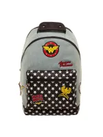 OFFICIAL DC COMICS - WONDER WOMAN DENIM PATCHES BACKPACK BAG