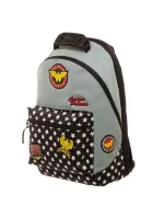 OFFICIAL DC COMICS - WONDER WOMAN DENIM PATCHES BACKPACK BAG