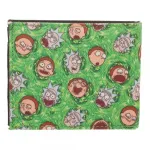 OFFICIAL RICK AND MORTY PORTAL FACES BI-FOLD WALLET