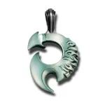 STUNNING CHOPPER BICO PENDANT.