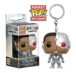 OFFICIAL JUSTICE LEAGUE (MOVIE) - CYBORG POCKET POP! VINYL KEYRING