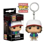 OFFICIAL STRANGER THINGS - DUSTIN POCKET POP! VINYL KEYRING