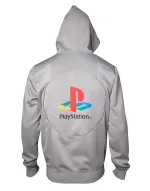 OFFICIAL SONY - PLAYSTATION ONE CONSOLE GREY HOODIE JUMPER