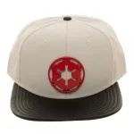 STAR WARS - GALACTIC EMPIRE RED METAL SYMBOL GREY SNAPBACK CAP