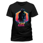 OFFICIAL READY PLAYER ONE - GUNTER LIFE BLACK T-SHIRT