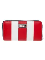 OFFICIAL MARVEL COMICS - CAPTAIN AMERICA - COSTUME STYLED ZIPPER PURSE