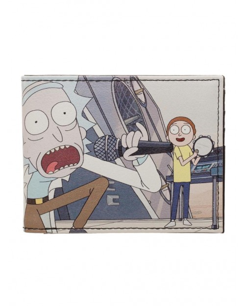 OFFICIAL RICK AND MORTY GET SCHWIFTY PU BI-FOLD WALLET