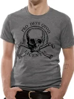 OFFICIAL UNCHARTED 4: A THIEF'S END - SKULL DARK HEATHER T-SHIRT