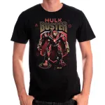 OFFICIAL MARVEL COMICS - AVENGERS: INFINITY WAR - HULK BUSTER BLACK T-SHIRT