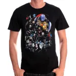 OFFICIAL MARVEL COMICS - AVENGERS: INFINITY WAR GROUP BLACK T-SHIRT